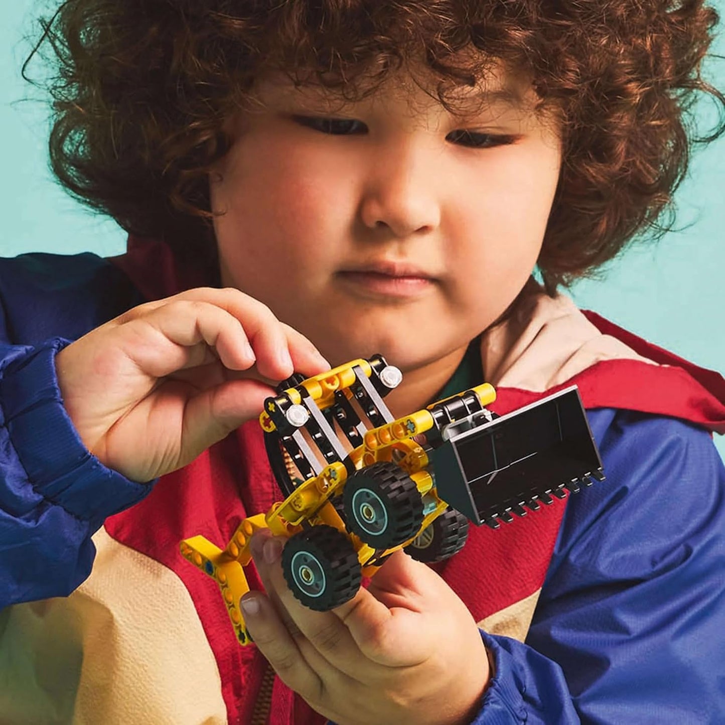 GOLE Boys Backhoe Loader Construction Toy Set 42197 Building Blocks for Ages 7+ Perfect Gift for Boys and Girls