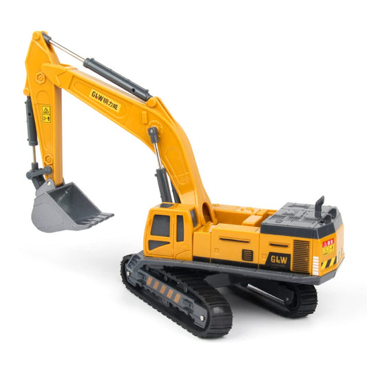 Buildex Excavator Toy Truck – Friction Powered Construction Vehicle with Movable Parts for Kids' Pretend Play & Learning Fun