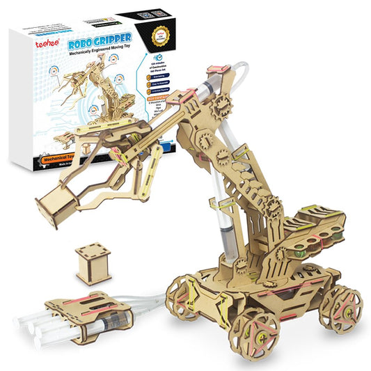 Zynkto™ Robo Gripper DIY STEM Kit – Fun Engineering & Science Toy for Kids, Ideal Birthday Gift